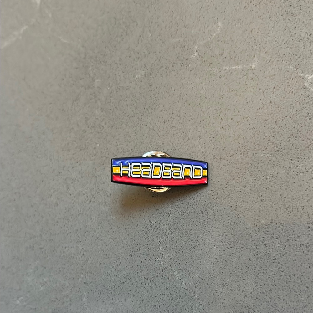 Headband Surfboard Multicolor Pin